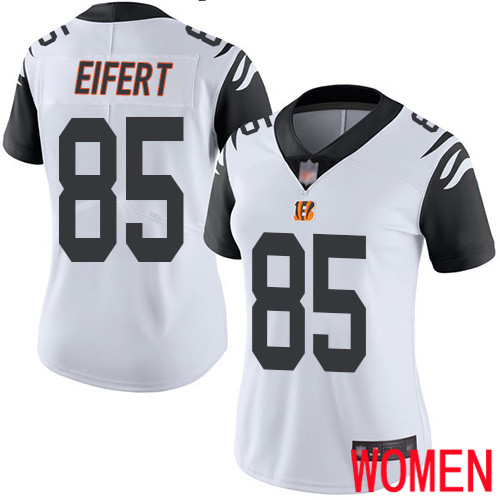 Cincinnati Bengals Limited White Women Tyler Eifert Jersey NFL Footballl #85 Rush Vapor Untouchable